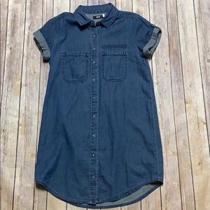 BDG Urban Outfitters Chambray Shirt Dress